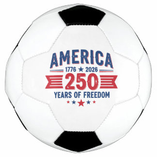 Bola De Futebol América 1776 2026 250 Anos de Liberdade Patriótico