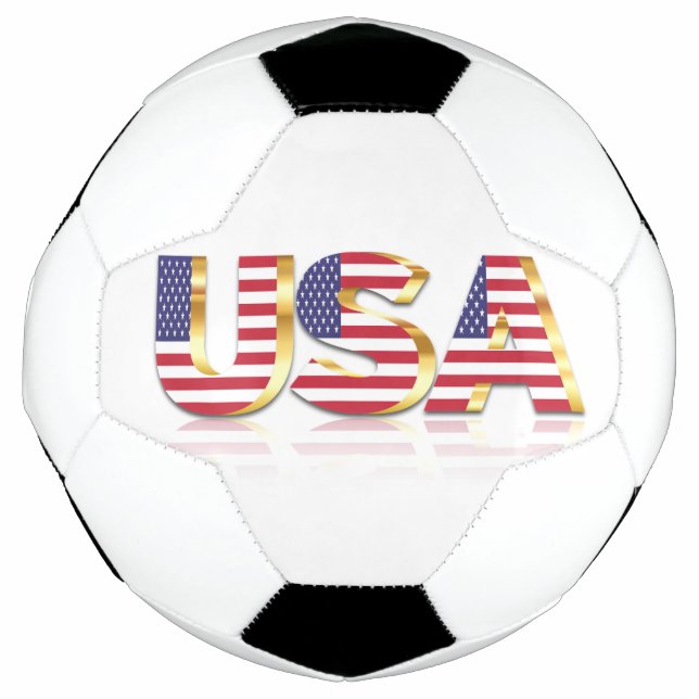 Bola De Futebol American Flag Soccer Ball USA (Frente)
