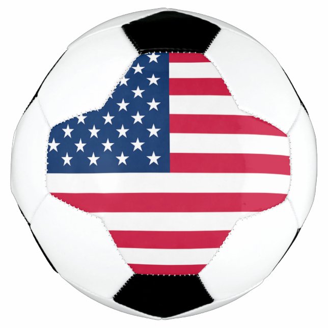 Bola De Futebol American Flag Soccer Ball USA (Frente)