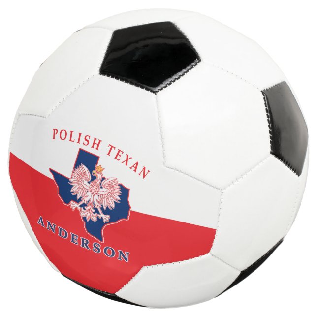 Bola De Futebol Anderson Polonês Texan (Três quartos)