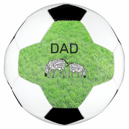 Bola De Futebol Animais, Zebras Queniana Feliz e Bonita