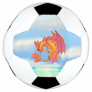 Bola De Futebol Aqua Dragon
