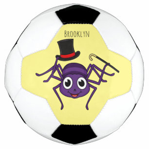 Bola De Futebol Aranha-branca no desenho do chapéu