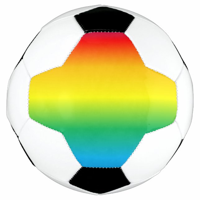 Bola De Futebol arco-íris (Frente)