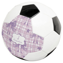 Bola De Futebol Arcos de Coquetes Femininos Roxos