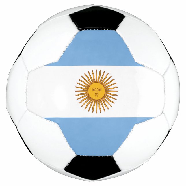 Bola De Futebol Argentina Bandeira Futebol Futebol Futebol Argenti (Frente)