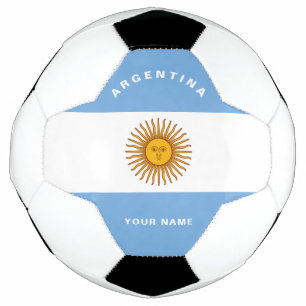Bola De Futebol Argentina Flag Soccer Ball
