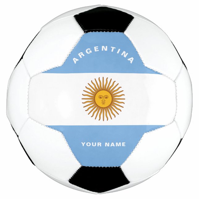 Bola De Futebol Argentina Flag Soccer Ball (Frente)