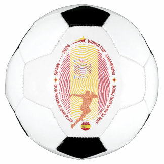 Bola De Futebol Arte de Mapa de Impressão Digital do Futebol Espan