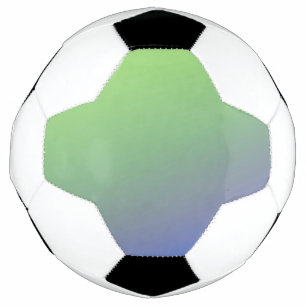 Bola De Futebol Arte de padrão de textura abstrata arco-íris verde