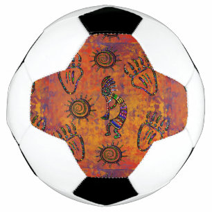 Bola De Futebol Arte Kokopelli