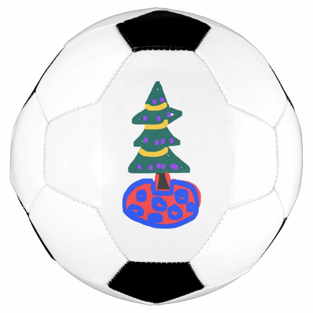 Bola De Futebol Árvore de Natal (Frente)