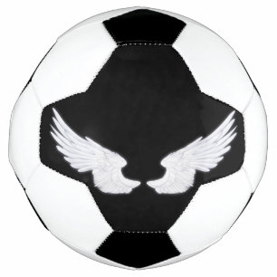 Bola De Futebol Asas Anjos Brancos