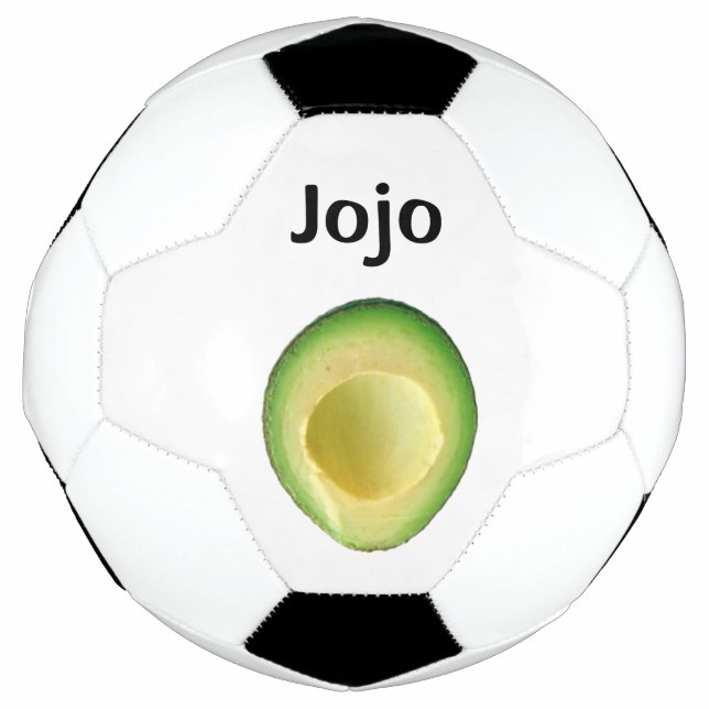 Bola De Futebol Avocado Green Guacamole Lover 4Jojo (Frente)