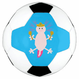 Bola De Futebol Axolote Mexicano do Dia dos Mortos