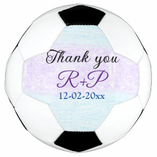 Bola De Futebol Azul roxo ombre glitter brilho obrigado adicionar