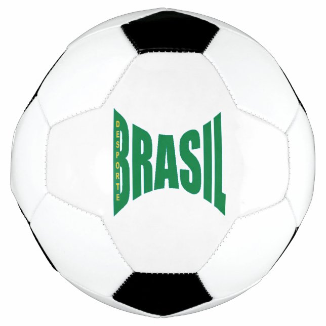 Bola De Futebol Balão Futebol   BRASIL DESPORTE (Frente)