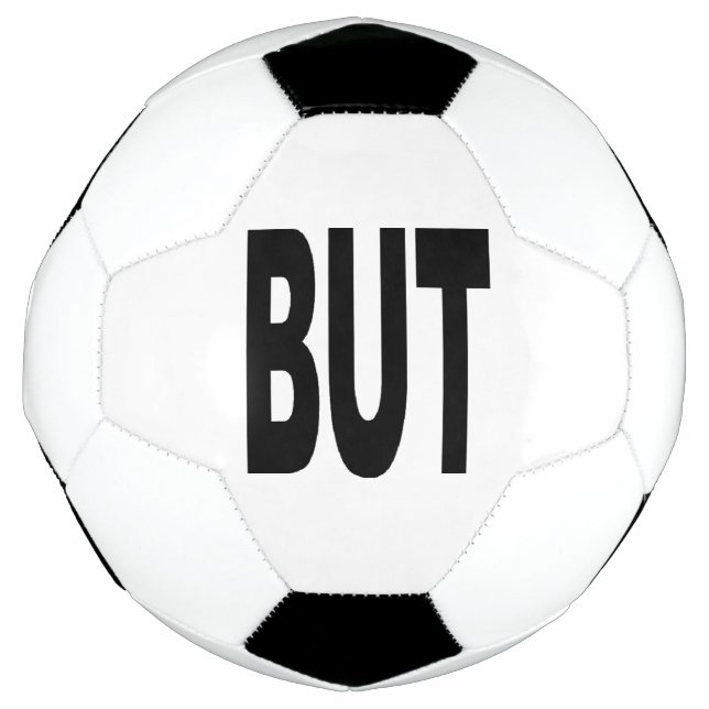 Bola De Futebol Ballon Foot Design BUT (Frente)