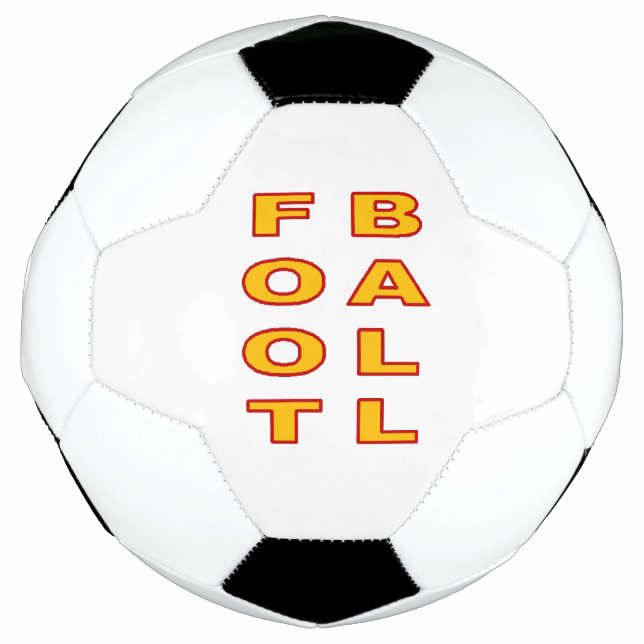 Bola De Futebol Ballon Foot  Design  FOOTBALL  ESPAGNE (Frente)