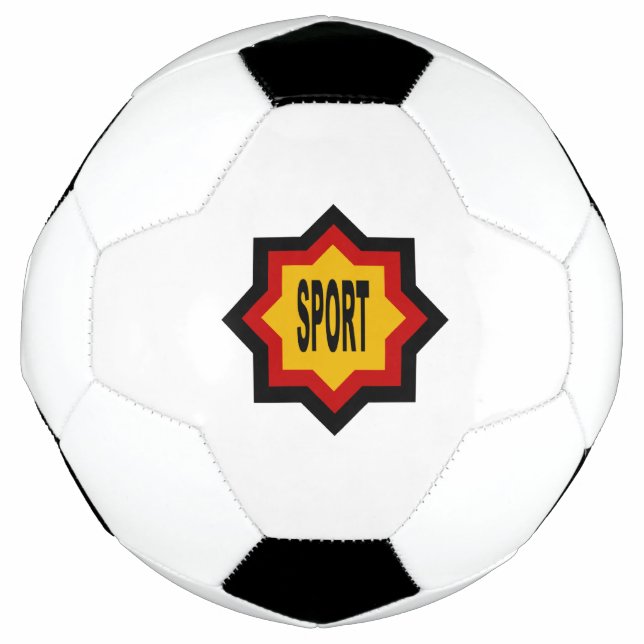 Bola De Futebol Ballon Foot  Design  SPORT ALLEMAGNE (Frente)