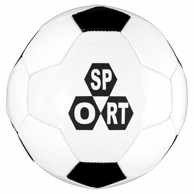 Bola De Futebol Balloon of foot SPORT (Frente)