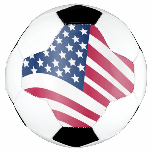BOLA DE FUTEBOL BANDEIRA AMERICANA (Frente)