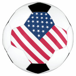 Bola De Futebol Bandeira Americana Patriótica