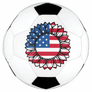 Bola De Futebol Bandeira Americana Sunflower-32222