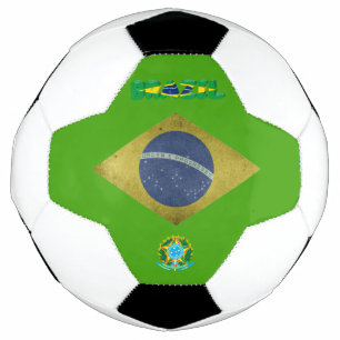 Bola De Futebol bandeira brasileira