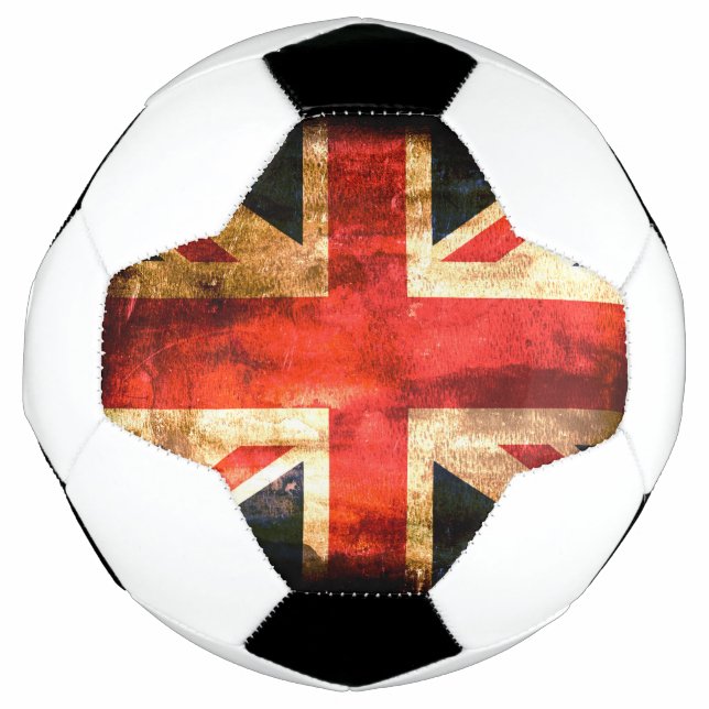 Bola De Futebol bandeira britânica (Frente)