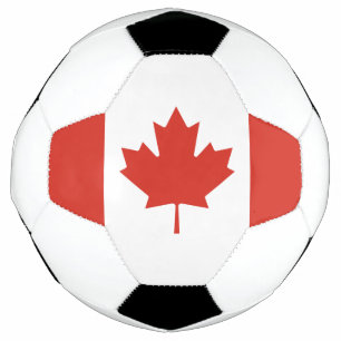 Bola De Futebol Bandeira Canadense Patriota