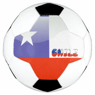 Bola De Futebol bandeira chilena