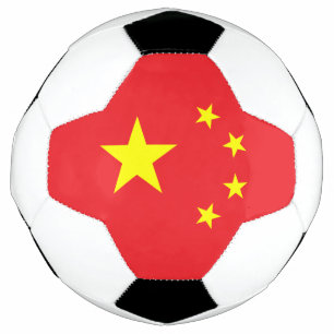 Bola De Futebol Bandeira Chinesa