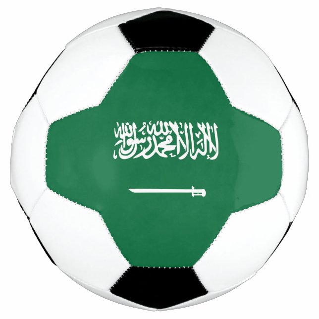 Bola De Futebol Bandeira da Arábia Saudita (Frente)