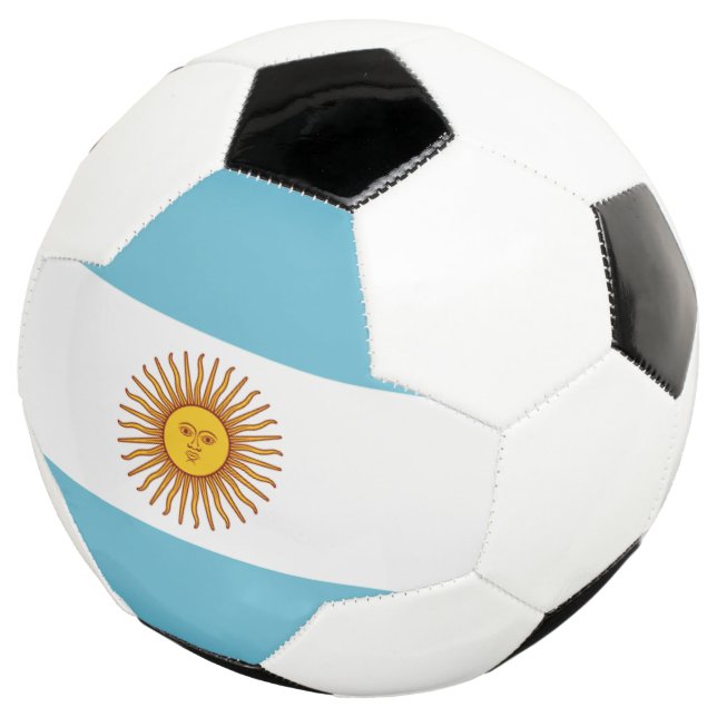 Bola De Futebol Bandeira da Argentina (Três quartos)