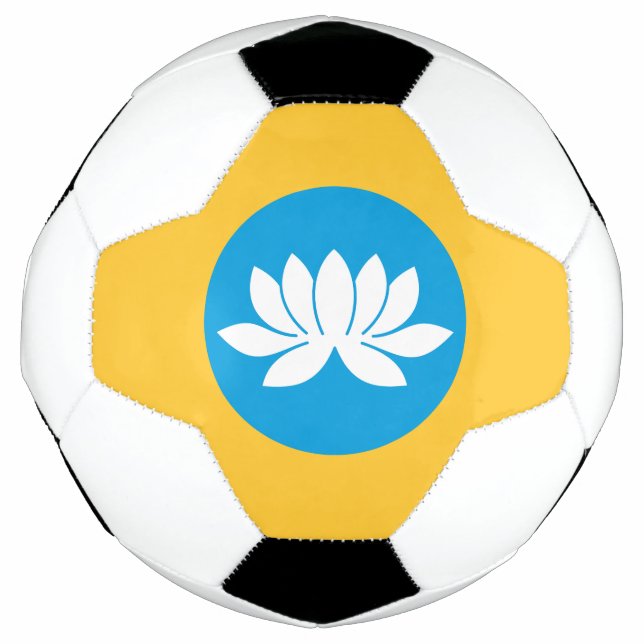 Bola De Futebol Bandeira da Calmúquia (Frente)
