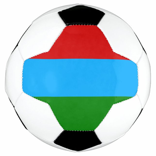 Bola De Futebol Bandeira da Carélia (Frente)