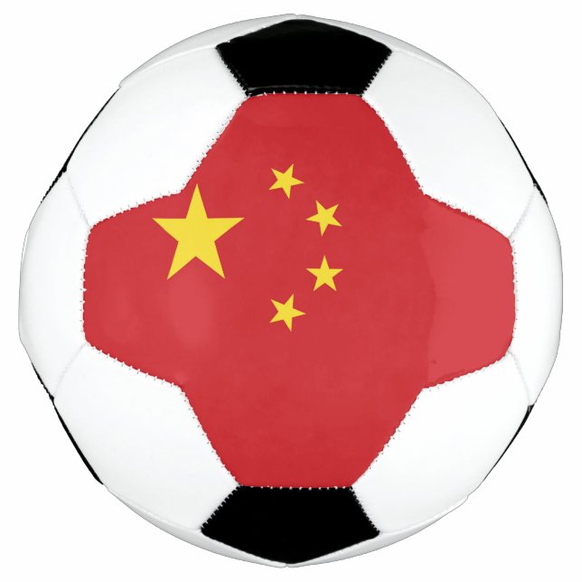 Bola De Futebol Bandeira da China (Frente)