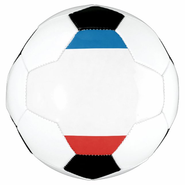 Bola De Futebol Bandeira da Crimeia (Frente)