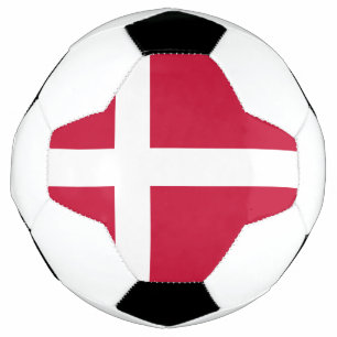 Bola De Futebol Bandeira da Dinamarca