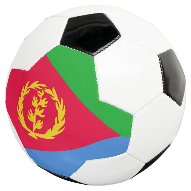 Bola De Futebol Bandeira da Eritreia (Três quartos)
