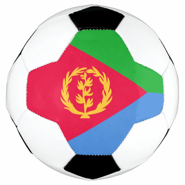Bola De Futebol Bandeira da Eritreia (Frente)