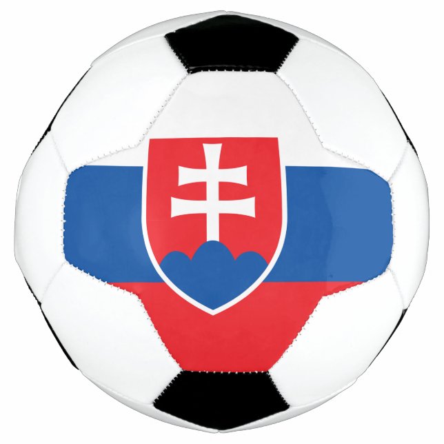 Bola De Futebol Bandeira da Eslováquia (Frente)