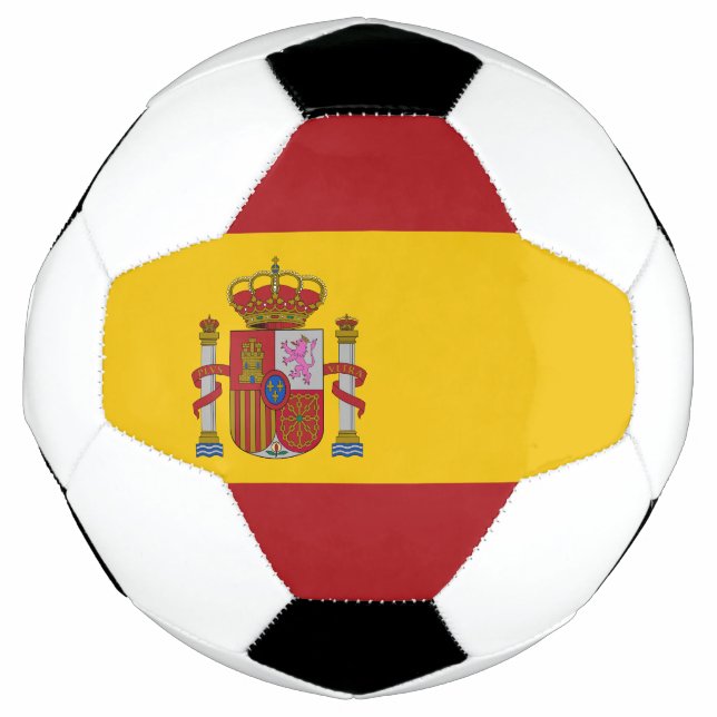 Bola De Futebol Bandeira da Espanha (Frente)