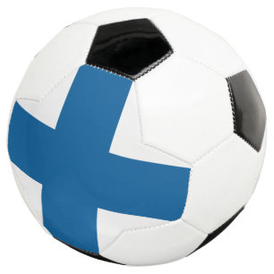 Bola De Futebol Bandeira da Finlândia