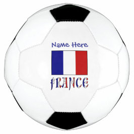 Bola De Futebol Bandeira da França Personalizada