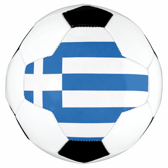 Bola De Futebol Bandeira da Grécia (Frente)