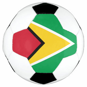 Bola De Futebol Bandeira da Guiana