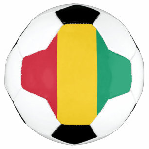 Bola De Futebol Bandeira da Guiné