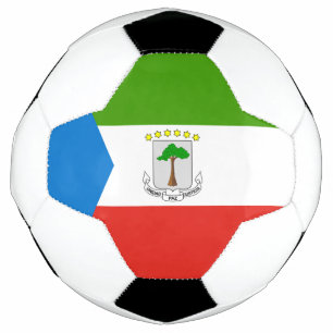 Bola De Futebol Bandeira da Guiné Equatorial
